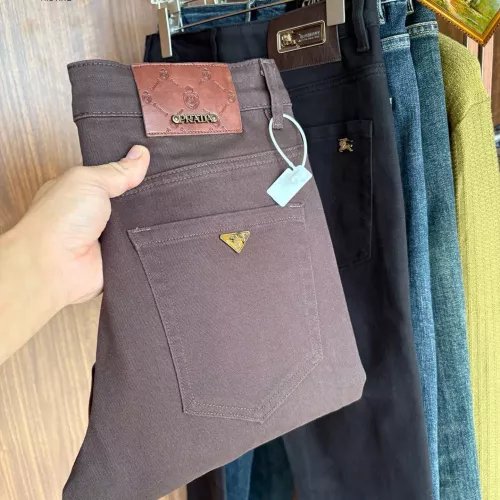 Wholesale Prada Jeans For Men #1376336 $48.00 USD, Wholesale Quality Replica Prada Jeans