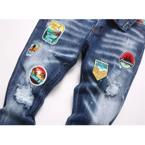 Replica Dsquared Jeans For Men #1376371 $48.00 USD for Wholesale