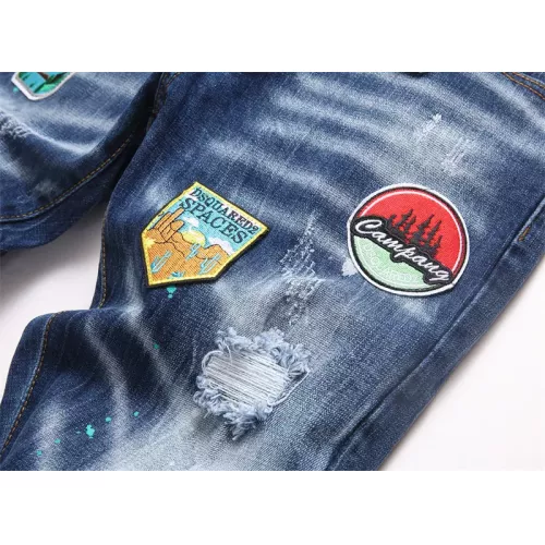 Replica Dsquared Jeans For Men #1376371 $48.00 USD for Wholesale