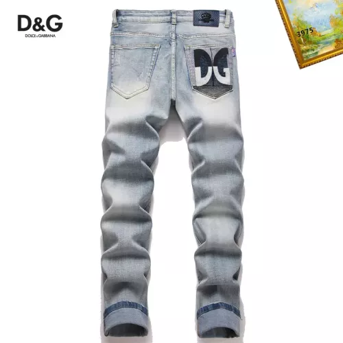 Wholesale Dolce &amp; Gabbana D&amp;G Jeans For Men #1376372 $48.00 USD, Wholesale Quality Replica Dolce &amp; Gabbana D&amp;G Jeans