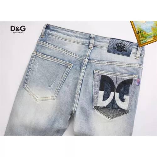 Replica Dolce & Gabbana D&G Jeans For Men #1376372 $48.00 USD for Wholesale