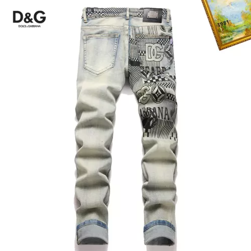 Wholesale Dolce &amp; Gabbana D&amp;G Jeans For Men #1376375 $48.00 USD, Wholesale Quality Replica Dolce &amp; Gabbana D&amp;G Jeans