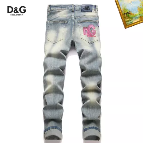 Wholesale Dolce &amp; Gabbana D&amp;G Jeans For Men #1376382 $48.00 USD, Wholesale Quality Replica Dolce &amp; Gabbana D&amp;G Jeans