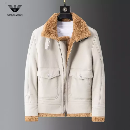 Wholesale Armani Jackets Long Sleeved For Men #1376399 $128.00 USD, Wholesale Quality Replica Armani Jackets