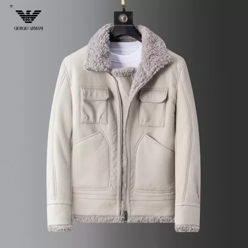 Wholesale Armani Jackets Long Sleeved For Men #1376402 $128.00 USD, Wholesale Quality Replica Armani Jackets