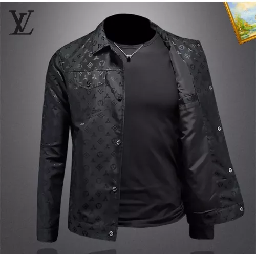 Replica Louis Vuitton LV Jackets Long Sleeved For Men #1376421 $82.00 USD for Wholesale