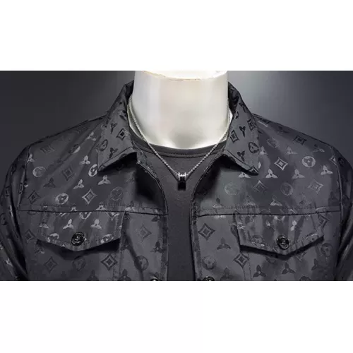 Replica Louis Vuitton LV Jackets Long Sleeved For Men #1376421 $82.00 USD for Wholesale