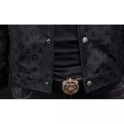 Replica Louis Vuitton LV Jackets Long Sleeved For Men #1376421 $82.00 USD for Wholesale