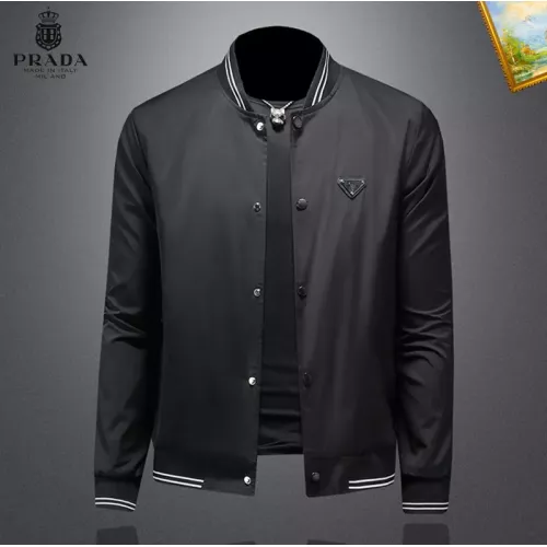 Wholesale Prada Jackets Long Sleeved For Men #1376424 $82.00 USD, Wholesale Quality Replica Prada Jackets