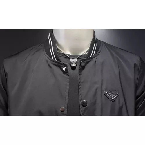 Replica Prada Jackets Long Sleeved For Men #1376424 $82.00 USD for Wholesale