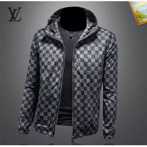 Replica Louis Vuitton LV Jackets Long Sleeved For Men #1376428 $82.00 USD for Wholesale