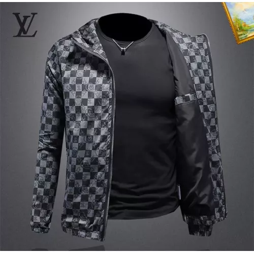 Replica Louis Vuitton LV Jackets Long Sleeved For Men #1376428 $82.00 USD for Wholesale