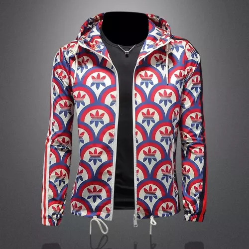 Wholesale Adidas Jackets Long Sleeved For Men #1376438 $82.00 USD, Wholesale Quality Replica Adidas Jackets
