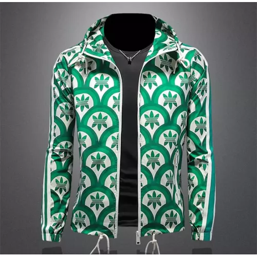 Wholesale Adidas Jackets Long Sleeved For Men #1376439 $82.00 USD, Wholesale Quality Replica Adidas Jackets