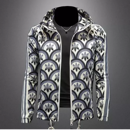 Wholesale Adidas Jackets Long Sleeved For Men #1376440 $82.00 USD, Wholesale Quality Replica Adidas Jackets
