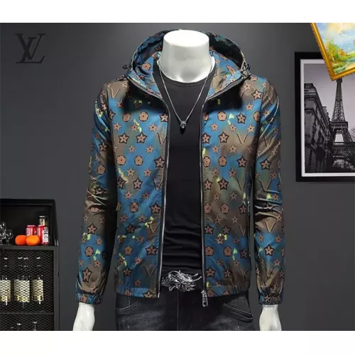 Wholesale Louis Vuitton LV Jackets Long Sleeved For Men #1376442 $82.00 USD, Wholesale Quality Replica Louis Vuitton LV Jackets