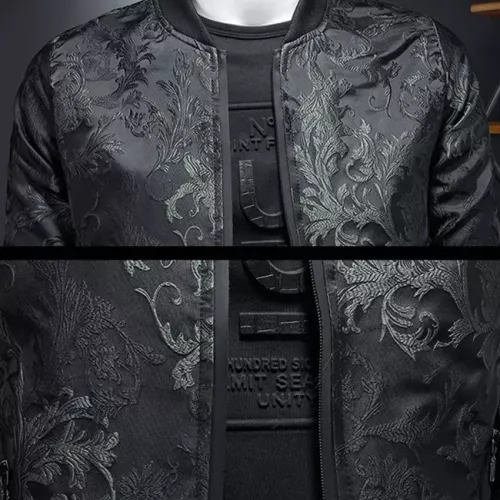 Replica Versace Jackets Long Sleeved For Men #1376445 $82.00 USD for Wholesale