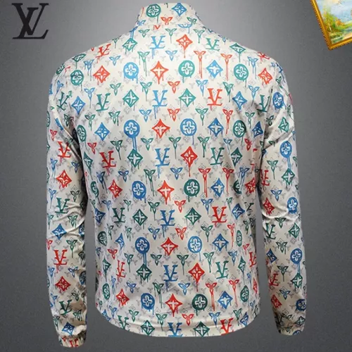 Replica Louis Vuitton LV Jackets Long Sleeved For Men #1376446 $82.00 USD for Wholesale