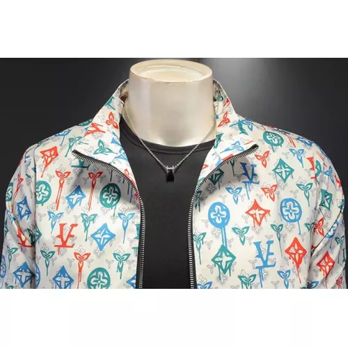 Replica Louis Vuitton LV Jackets Long Sleeved For Men #1376446 $82.00 USD for Wholesale