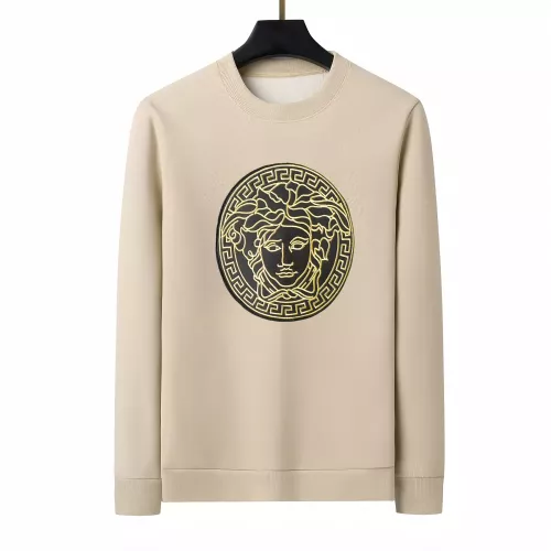 Wholesale Versace Sweaters Long Sleeved For Men #1376450 $42.00 USD, Wholesale Quality Replica Versace Sweaters