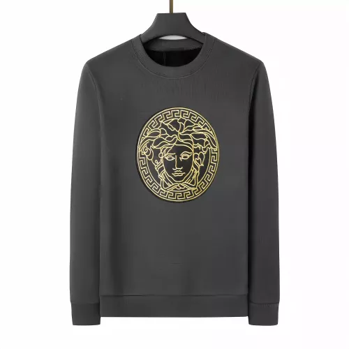 Wholesale Versace Sweaters Long Sleeved For Men #1376451 $42.00 USD, Wholesale Quality Replica Versace Sweaters