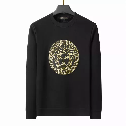 Wholesale Versace Sweaters Long Sleeved For Men #1376452 $42.00 USD, Wholesale Quality Replica Versace Sweaters
