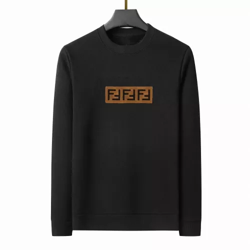 Wholesale Fendi Sweaters Long Sleeved For Men #1376498 $42.00 USD, Wholesale Quality Replica Fendi Sweaters