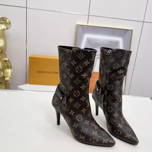 Wholesale Louis Vuitton Boots For Women #1376514 $108.00 USD, Wholesale Quality Replica Louis Vuitton Boots