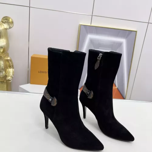 Wholesale Louis Vuitton Boots For Women #1376516 $108.00 USD, Wholesale Quality Replica Louis Vuitton Boots