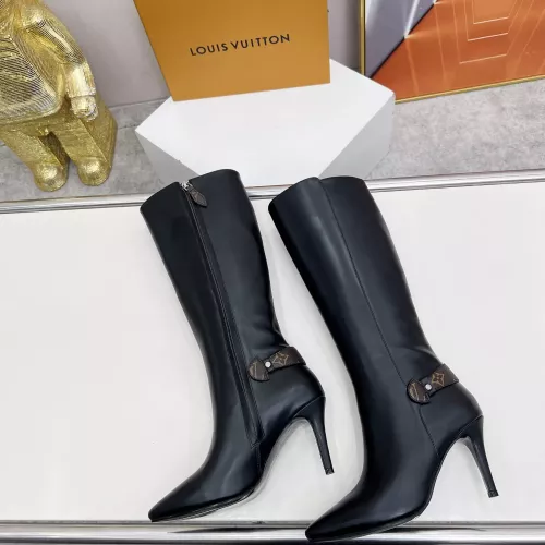 Wholesale Louis Vuitton Boots For Women #1376517 $145.00 USD, Wholesale Quality Replica Louis Vuitton Boots