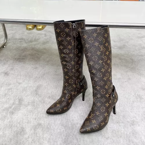 Wholesale Louis Vuitton Boots For Women #1376521 $145.00 USD, Wholesale Quality Replica Louis Vuitton Boots