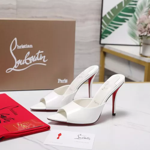 Wholesale Christian Louboutin CL Slippers For Women #1376527 $105.00 USD, Wholesale Quality Replica Christian Louboutin CL Slippers