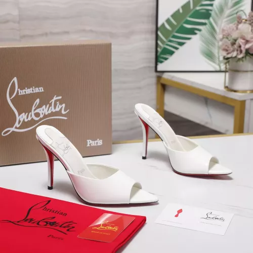 Replica Christian Louboutin CL Slippers For Women #1376527 $105.00 USD for Wholesale