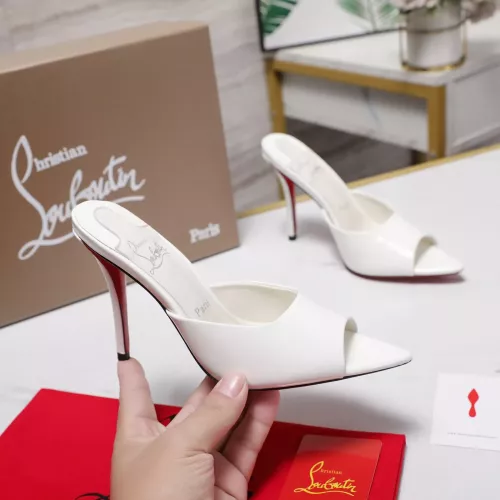 Replica Christian Louboutin CL Slippers For Women #1376527 $105.00 USD for Wholesale