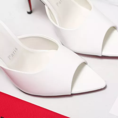 Replica Christian Louboutin CL Slippers For Women #1376527 $105.00 USD for Wholesale