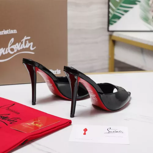 Replica Christian Louboutin CL Slippers For Women #1376528 $105.00 USD for Wholesale