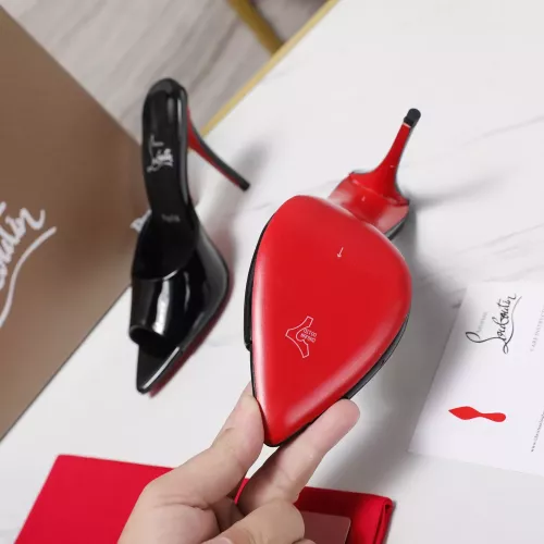 Replica Christian Louboutin CL Slippers For Women #1376528 $105.00 USD for Wholesale