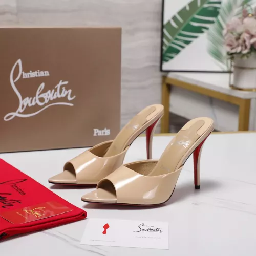 Wholesale Christian Louboutin CL Slippers For Women #1376529 $105.00 USD, Wholesale Quality Replica Christian Louboutin CL Slippers