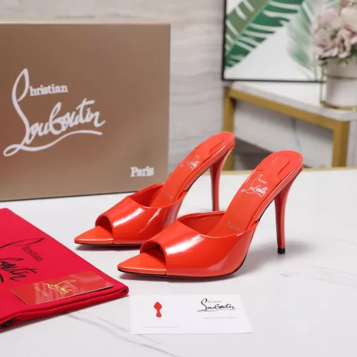 Wholesale Christian Louboutin CL Slippers For Women #1376531 $105.00 USD, Wholesale Quality Replica Christian Louboutin CL Slippers