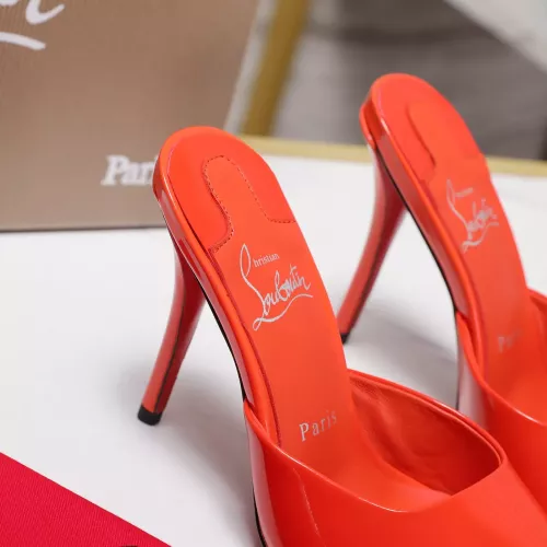 Replica Christian Louboutin CL Slippers For Women #1376531 $105.00 USD for Wholesale