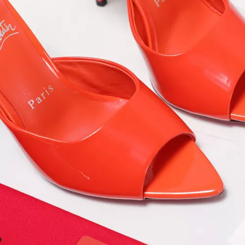 Replica Christian Louboutin CL Slippers For Women #1376531 $105.00 USD for Wholesale