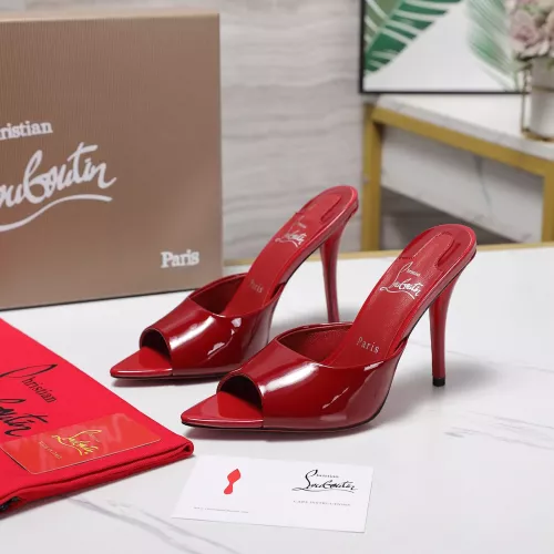 Wholesale Christian Louboutin CL Slippers For Women #1376532 $105.00 USD, Wholesale Quality Replica Christian Louboutin CL Slippers