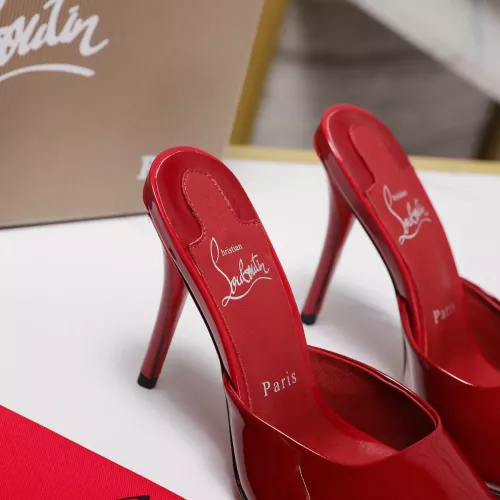 Replica Christian Louboutin CL Slippers For Women #1376532 $105.00 USD for Wholesale
