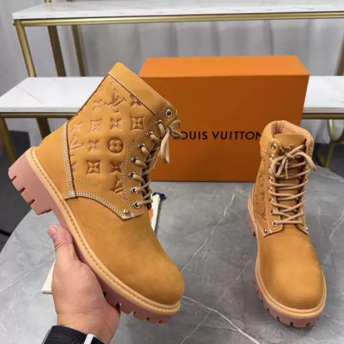 Wholesale Louis Vuitton Boots For Women #1376561 $128.00 USD, Wholesale Quality Replica Louis Vuitton Boots