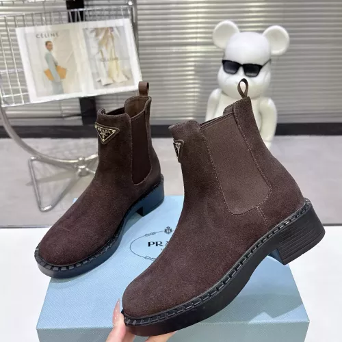 Wholesale Prada Boots For Women #1376567 $115.00 USD, Wholesale Quality Replica Prada Boots