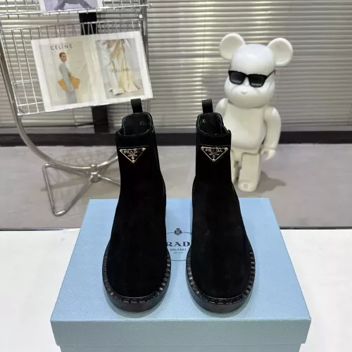 Replica Prada Boots For Women #1376568 $115.00 USD for Wholesale