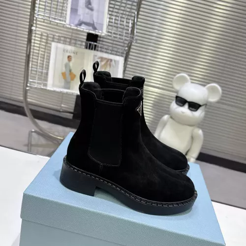 Replica Prada Boots For Women #1376568 $115.00 USD for Wholesale