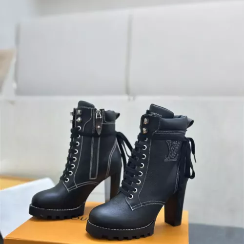Wholesale Louis Vuitton Boots For Women #1376573 $128.00 USD, Wholesale Quality Replica Louis Vuitton Boots