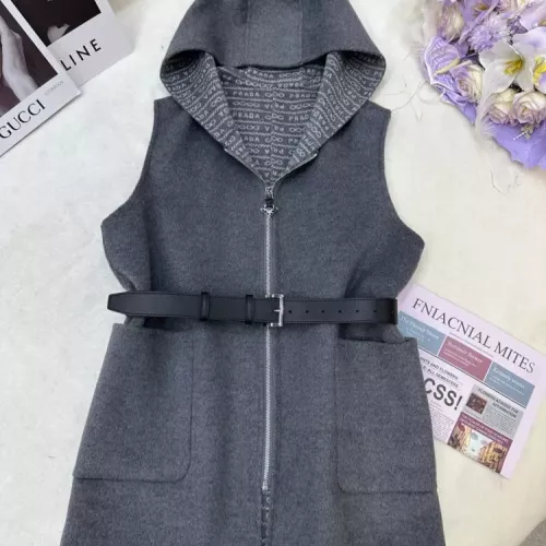 Wholesale Prada Coat Sleeveless For Women #1376594 $323.97 USD, Wholesale Quality Replica Prada Coat