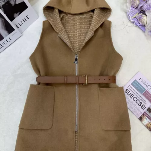 Wholesale Prada Coat Sleeveless For Women #1376596 $323.97 USD, Wholesale Quality Replica Prada Coat